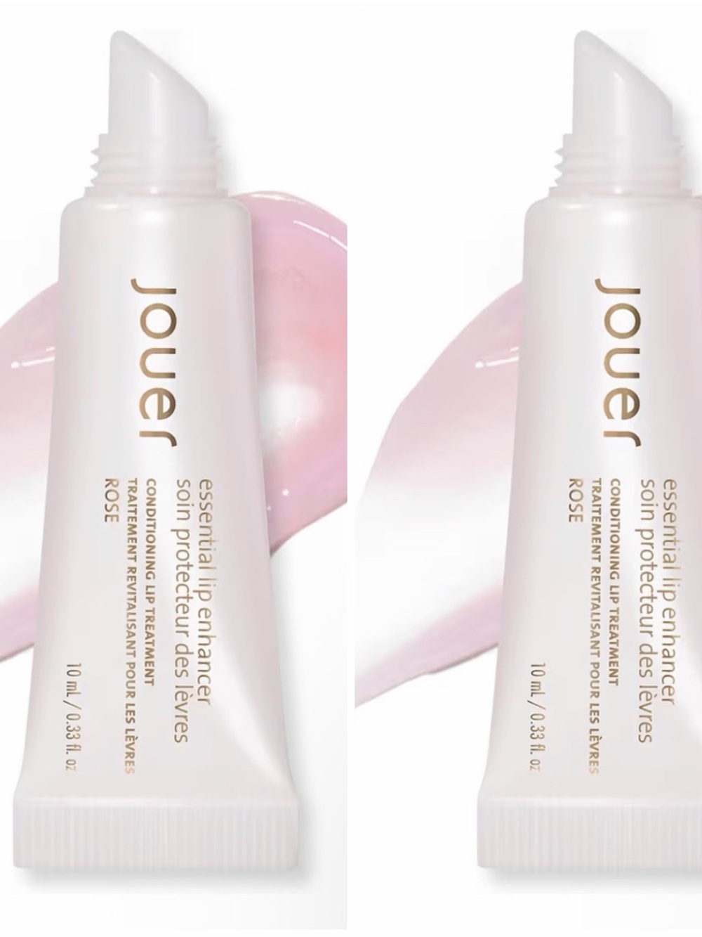 {Set of 2} JOUER Essential LIP ENHANCER Conditioning Lip Treatment ROSE ~ NIB